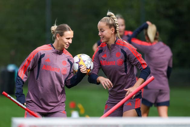 Fußball, Frauen, CL, FC Bayern München, Training