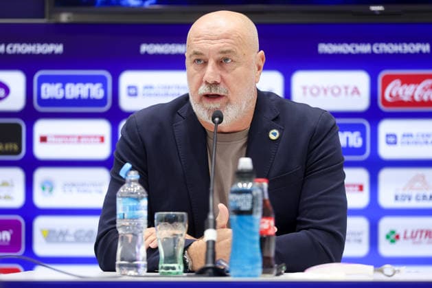 Fußball, Nations League, Nationalteam Bosnien und Herzegowina, Pressekonferenz