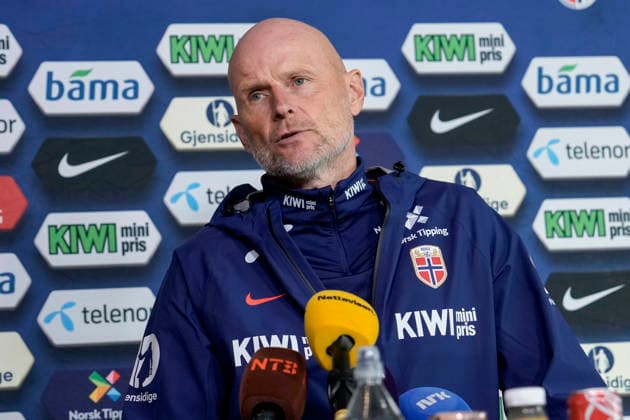 Fußball, Nationalteam Norwegen, Pressekonferenz