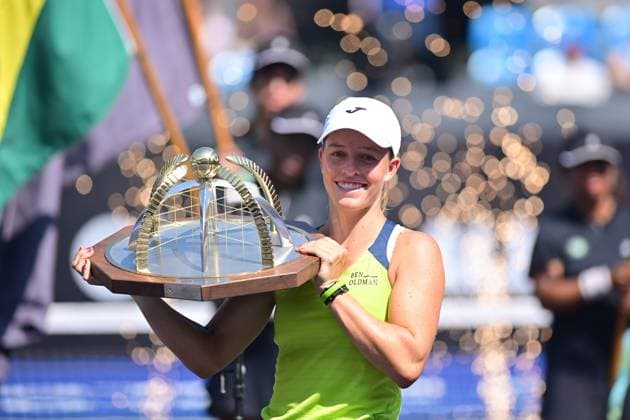 Tennis, WTA-Turnier in Sao Paulo, Finale, Siegerin Kaitlin Quevedo bezwingt Nadia Podoroska