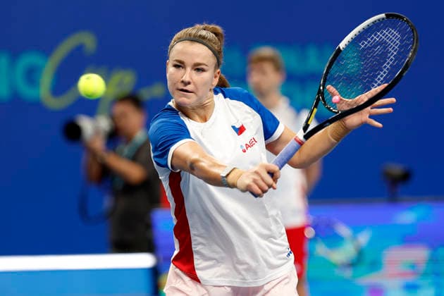 Tennis, Billie Jean King Cup, Finals, Tschechien - Großbritannien