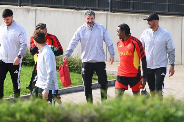 Fußball, Nations League, Nationalteam Belgien, Training