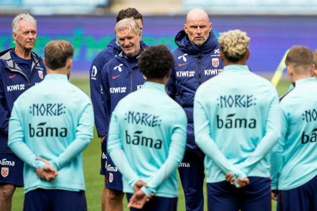 Fußball, Nations League, Nationalteam Norwegen, Training