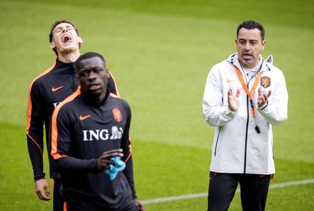 Fußball, Nations League, Nationalteam Niederlande, Training