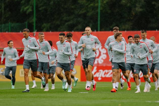 Fußball, Nations League, Nationalteam Polen, Training