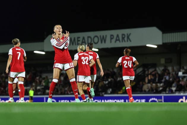 Fußball, Frauen, CL, FC Arsenal - HB Köge