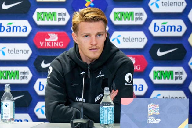 Fußball, Nations League, Nationalteam Norwegen, Pressekonferenz