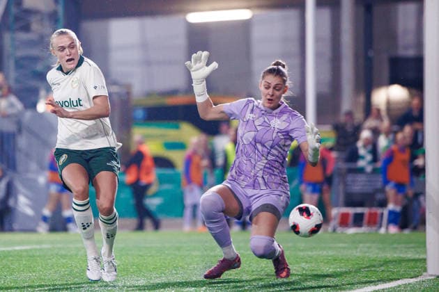 Fußball, Frauen, EC-Quali, Hammarby IF - Glasgow Rangers