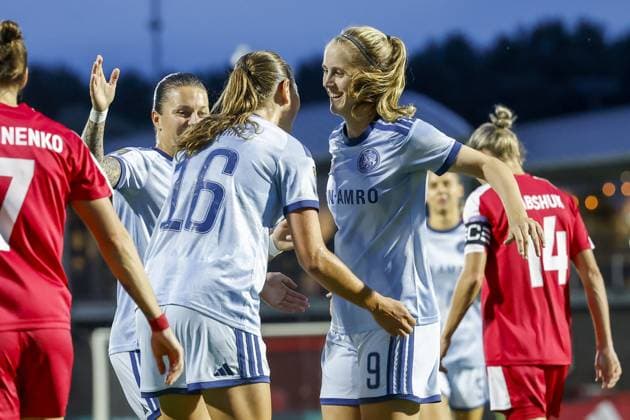Fußball, Frauen, EC-Quali, Ajax Amsterdam - FK Aqtöbe