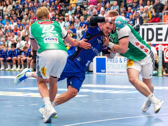 Handball, DHB-Pokal, HBW Balingen-Weilstetten - TSV Hannover-Burgdorf
