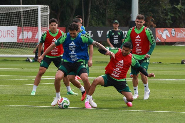 Fußball, Nationalteam Mexiko, Training