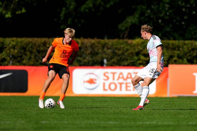 Fußball, U19 Länderspiel, Niederlande - Belgien
