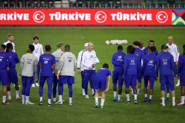 Fußball, Nations League, Nationalteam Frankreich, Training