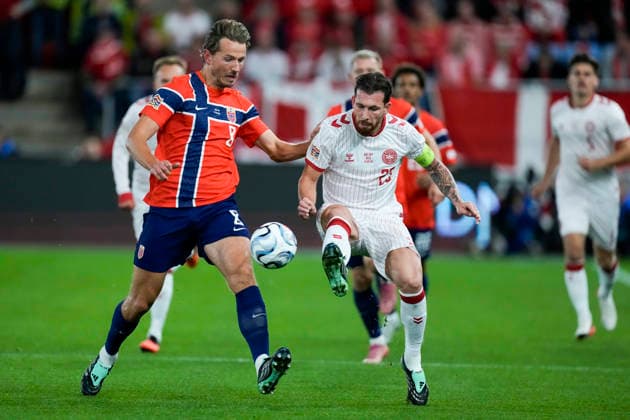 Fußball, Nations League, Norwegen - Dänemark