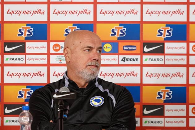 Fußball, Nations League, Nationalteam Bosnien-Herzegowina, Pressekonferenz