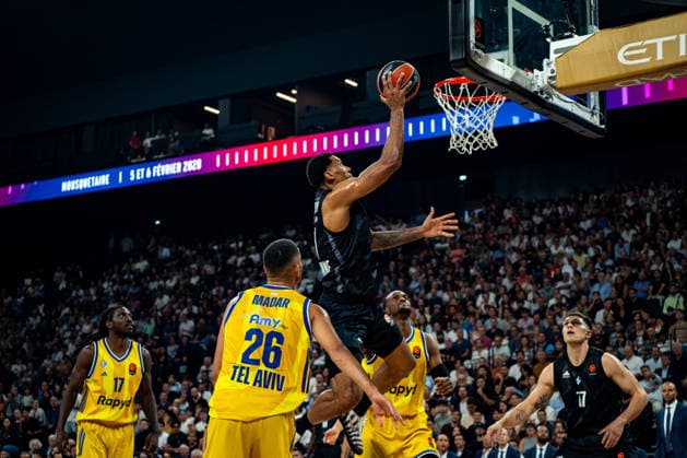 Basketball, EuroLeague, ASVEL Villeurbanne Lyon - Maccabi Tel Aviv
