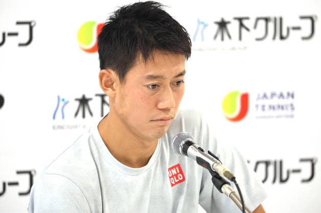 Tennis, Kei Nishikori kündigt Karriereende an, PK in Tokio