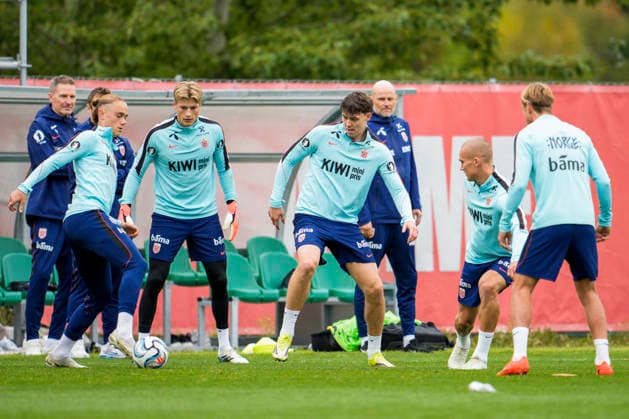 Fußball, Nations League, Nationalteam Norwegen, Training