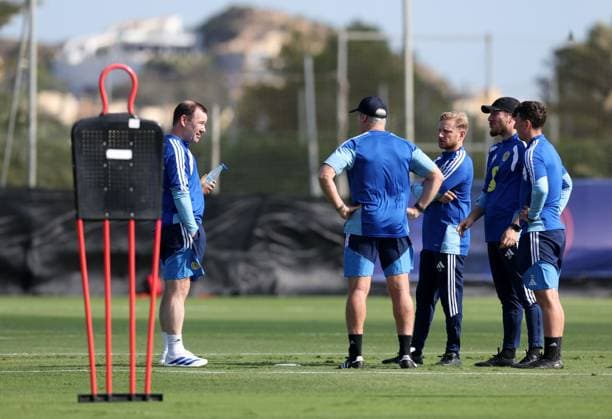Fußball, Nations League, Nationalteam Schottland, Training