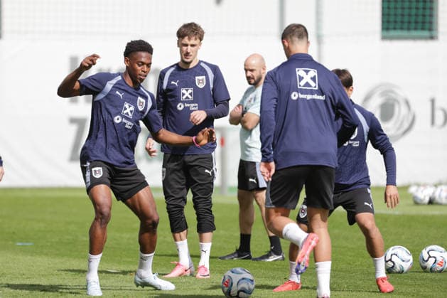 Fußball, Nations League, Nationalteam Österreich, Training