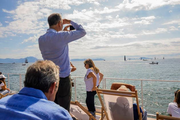 Segeln, America s Cup im Golf von Neapel