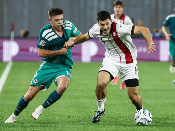 Fußball, Nations League, Georgien - Nordirland