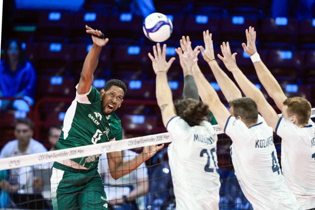 Volleyball, EM, Slowenien - Polen