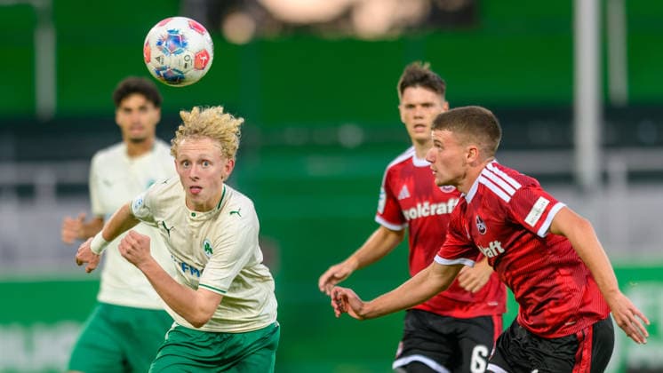 Fußball, RL Bayern, SpVgg Greuther Fürth II - 1. FC Nürnberg II
