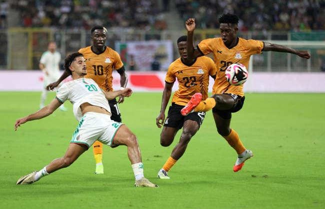 Fußball, Afrika Cup, Quali, Algerien - Sambia