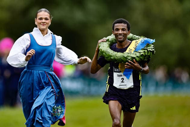 Leichtathletik, Crosslauf, Lidingöloppet in Lidingö