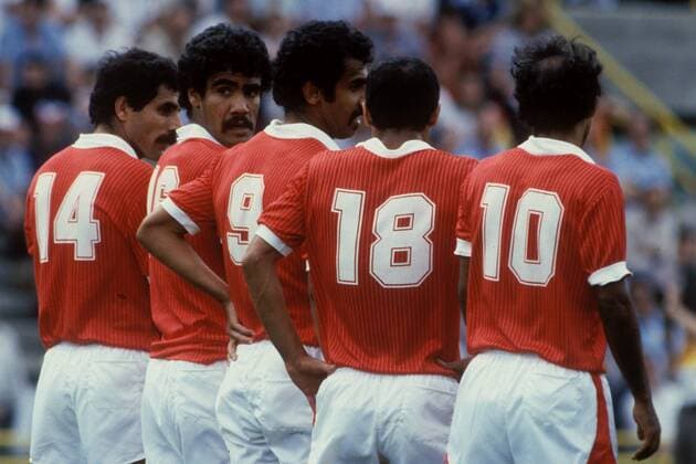 Fußball, FIFA WM 2026, Historie, WM 1982 - Außenseiter Kuwait