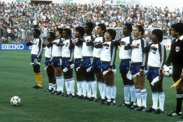 Fußball, FIFA WM 2026, Historie, WM 1982 - Außenseiter Honduras