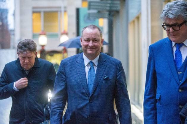 Mike Ashley's Frasers Group hat ein Übernahmeangebot für die deutsche Modemarke Hugo Boss abgegeben, Archivbilder