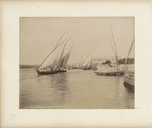IMAGO Maison Bonfils Archiv, Ägypten, Der Nil 1870-1898