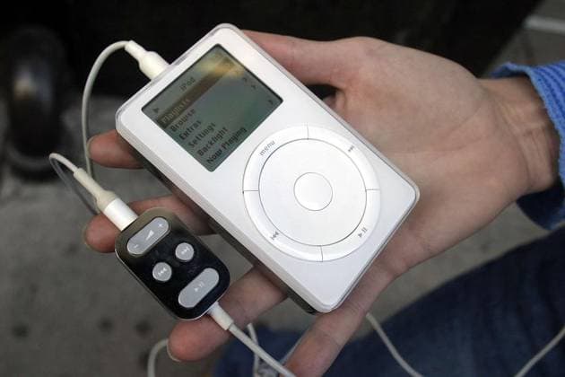 Apple stellt den iPod vor, 25. Jahrestag am 23. Oktober