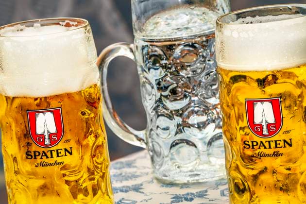 Oktoberfest, Preis-Schock auf der Wiesn, Wasser teurer als Maß Bier, Archivbilder