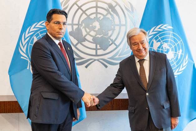 Israels UN-Botschafter Danny Danon kündigt Zusammenarbeit mit UN-Generalsekret Antonio Guterres auf