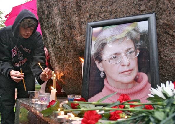 Ermordung der Journalistin Anna Politkowskaja, 20. Jahrestag am 7. Oktober