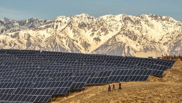 Solarenergie erstmals größte Stromquelle in China, Archivbilder
