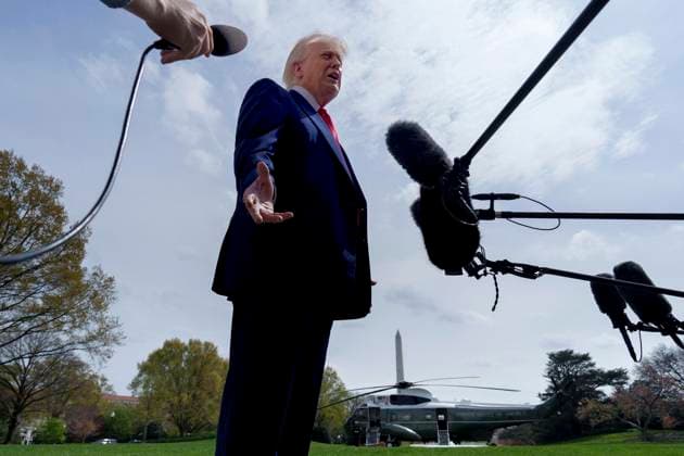 Große US-Sender schränken Berichterstattung über Donald Trump nach Hausverboten ein, Archivbilder
