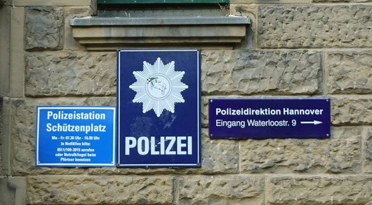 Niedersachsen, Fünf Polizisten in Hannover vorläufig des Dienstes enthoben, Archivbilder