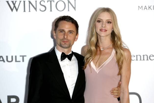 Muse-Sänger Matthew Bellamy reicht Scheidung von Elle Evans ein, Archivbilder