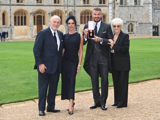 Großbritannien, David Beckham zum Ritter geschlagen