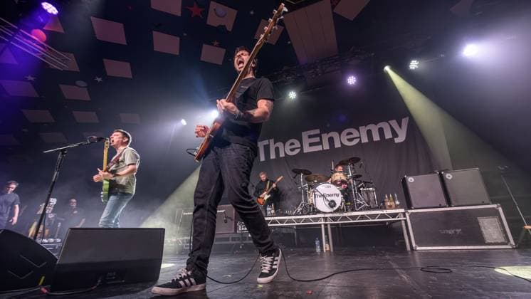 The Enemy Konzert in Glasgow