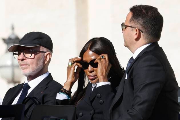 Vatikan, Naomi Campbell besucht Papst Leo XIV. Generalaudienz