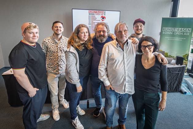 Bonn, Präsentation des Programms der Kunst!Rasen Open Air Saison 2026
