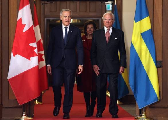 König Carl Gustaf und Königin Silvia von Schweden besuchen Ottawa, Kanada