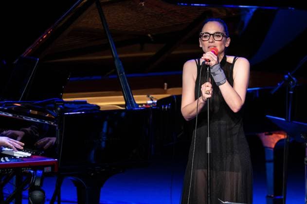 Fernanda Gomez Auftritt im Rahmen von Jazzmadrid in Madrid