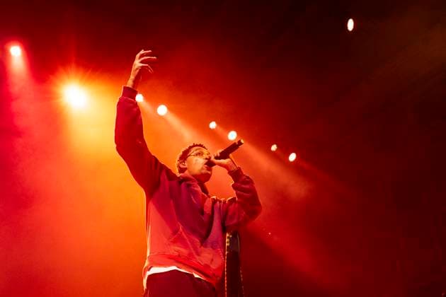 Loyle Carner Konzert in Newcastle