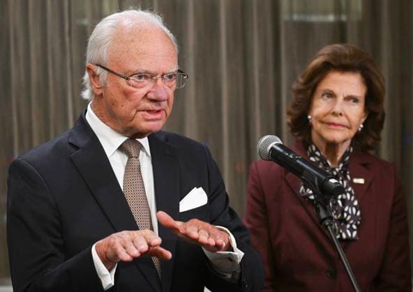 König Carl Gustaf und Königin Silvia von Schweden zu Besuch in Montreal, Kanada